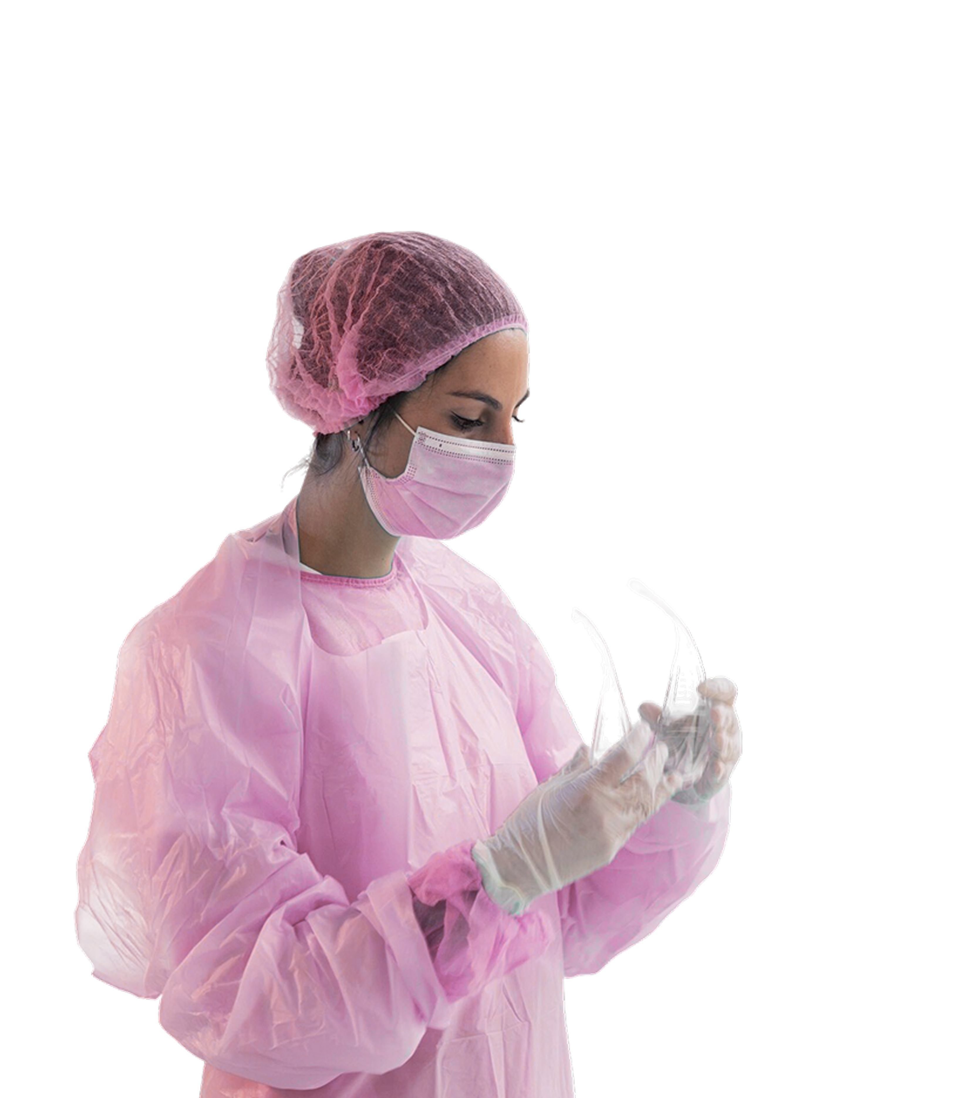 Doctor in surgical attire