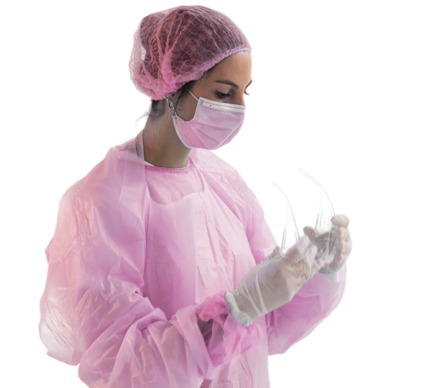 Doctor in surgical attire