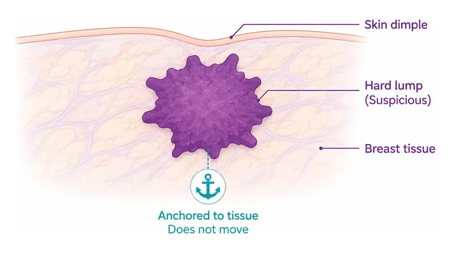What a breast lump that needs prompt checking looks like in cross-section - CION Cancer Clinics