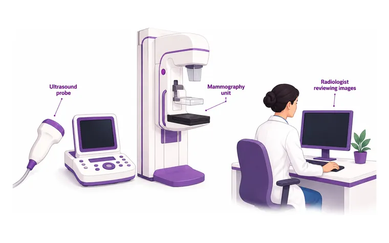 Step two of triple assessment, ultrasound and mammogram - CION Cancer Clinics