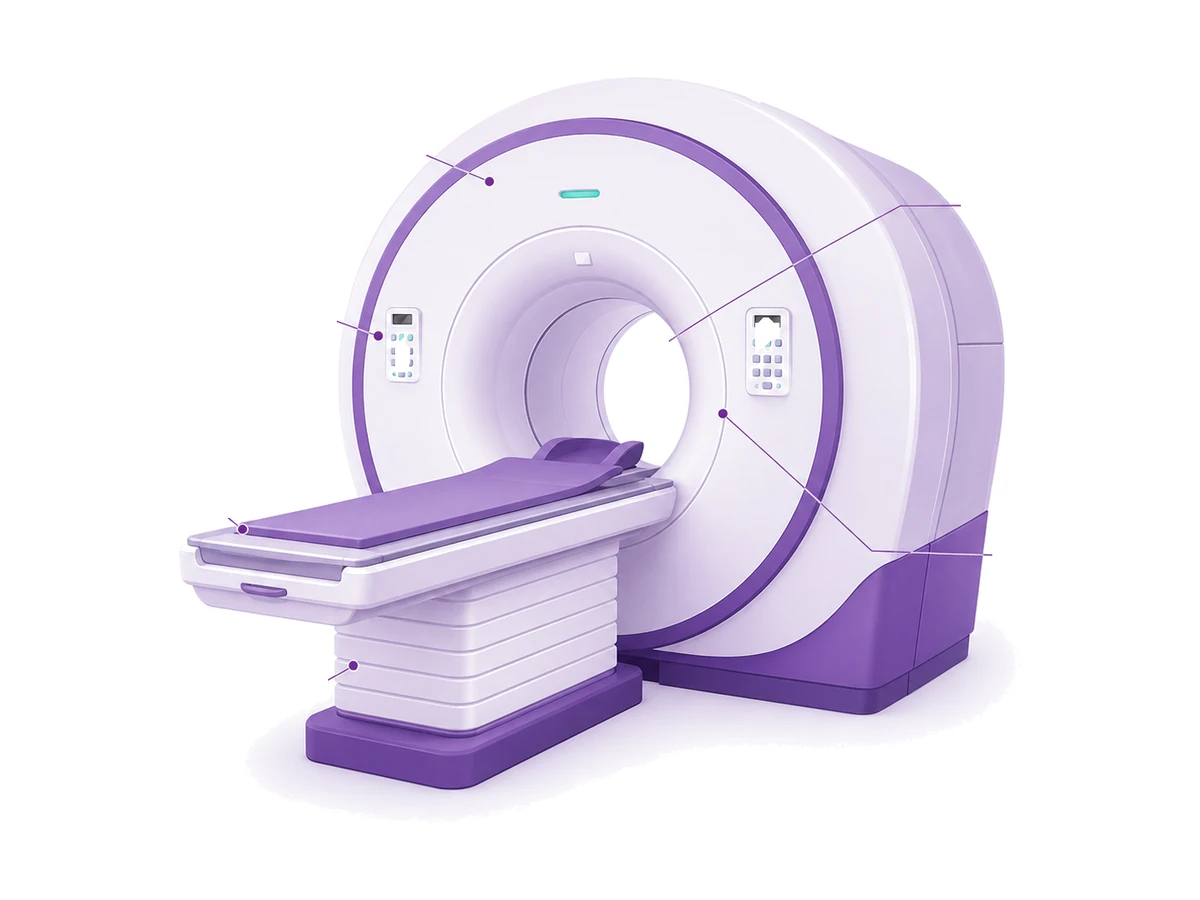 An MRI scanner - CION Cancer Clinics, Hyderabad