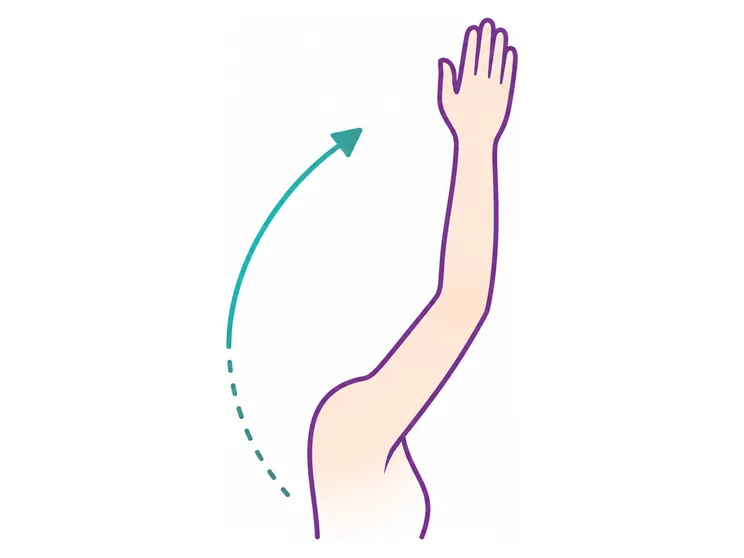 Arms above the head - CION Cancer Clinics