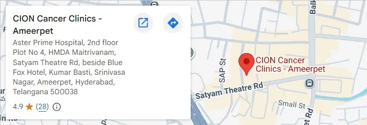 CION Cancer Clinic at Ameerpet