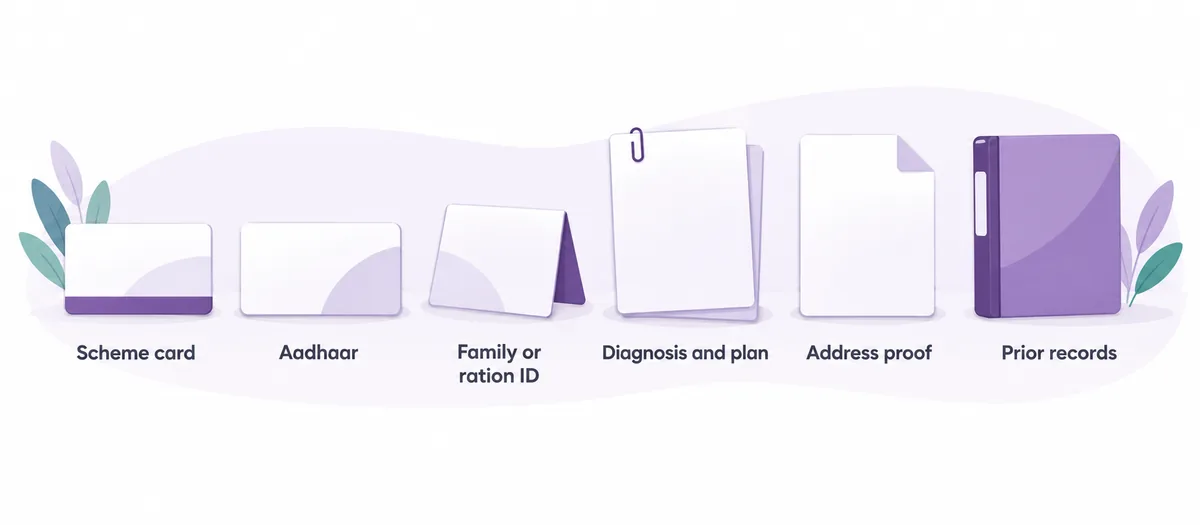 The six documents to bring to an empanelled centre for PM-JAY pre-authorisation - CION Cancer Clinics
