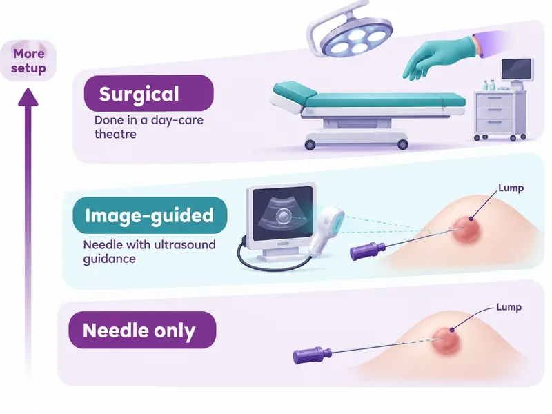 Needle, image-guided and surgical biopsy compared by cost - CION Cancer Clinics