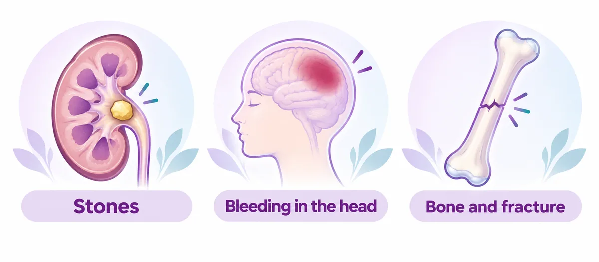 Diagram of what a plain CT is commonly used to look for - CION Cancer Clinics