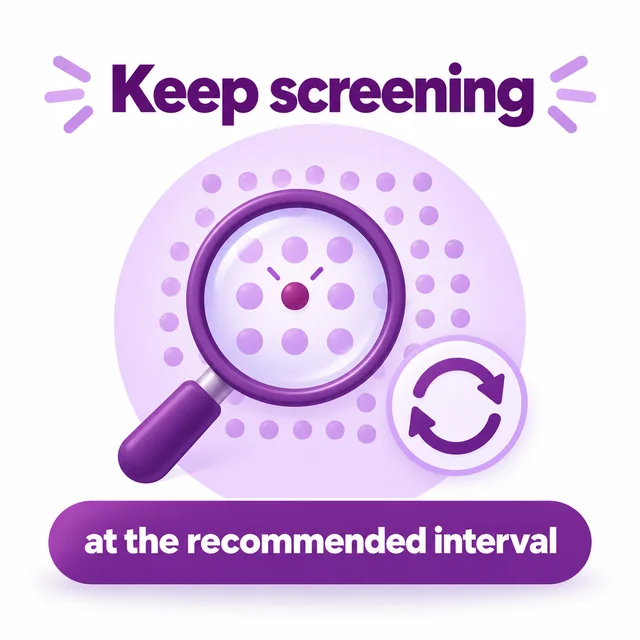 Illustration of cervical screening continuing after HPV vaccination - CION Cancer Clinics