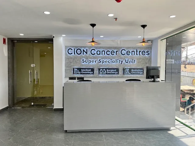 Reception desk at CION L.B. Nagar