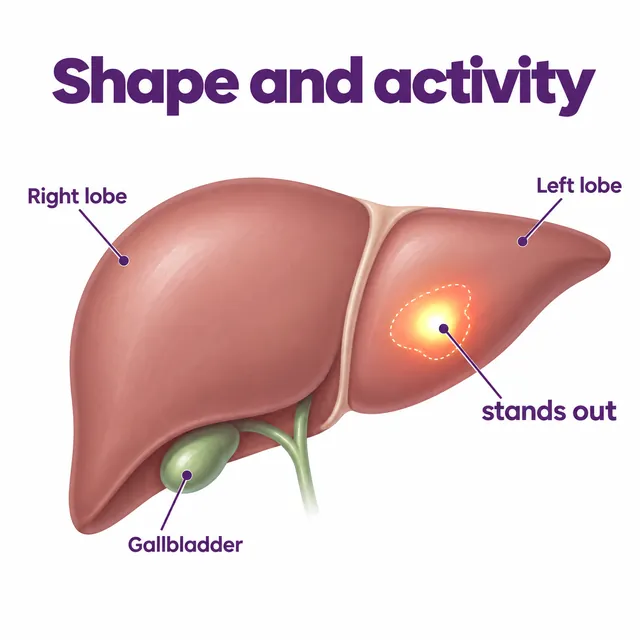 Diagram of a PET-CT scan where the same small area stands out as higher activity - CION Cancer Clinics