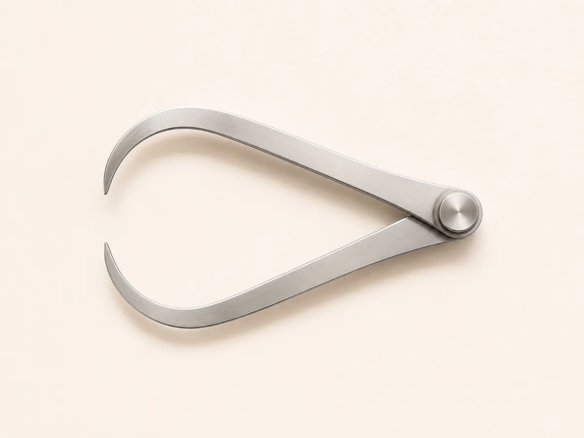 A measuring scale, for how far the mouth opens